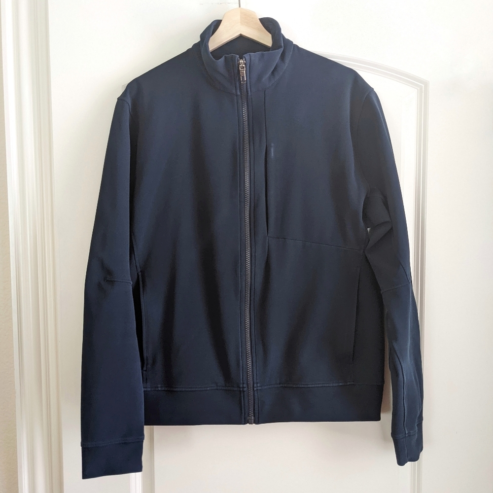 Lululemon Men's Full Zip Navy Jacket, size Large